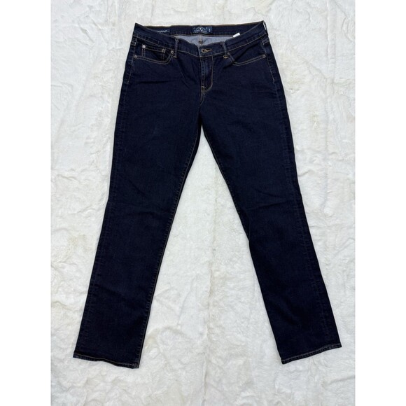 Lucky Brand Jeans Womens 10 X 30 Blue Sweet Straight Tanzanite Denim Mid-Rise - Picture 2 of 15